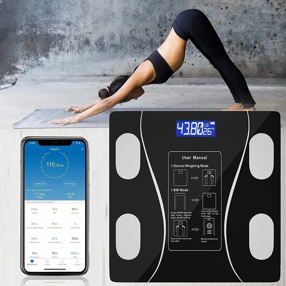Smart Body Weight Scale | Digital Fitness Scale for Home & Gym | Afrohome Kenya