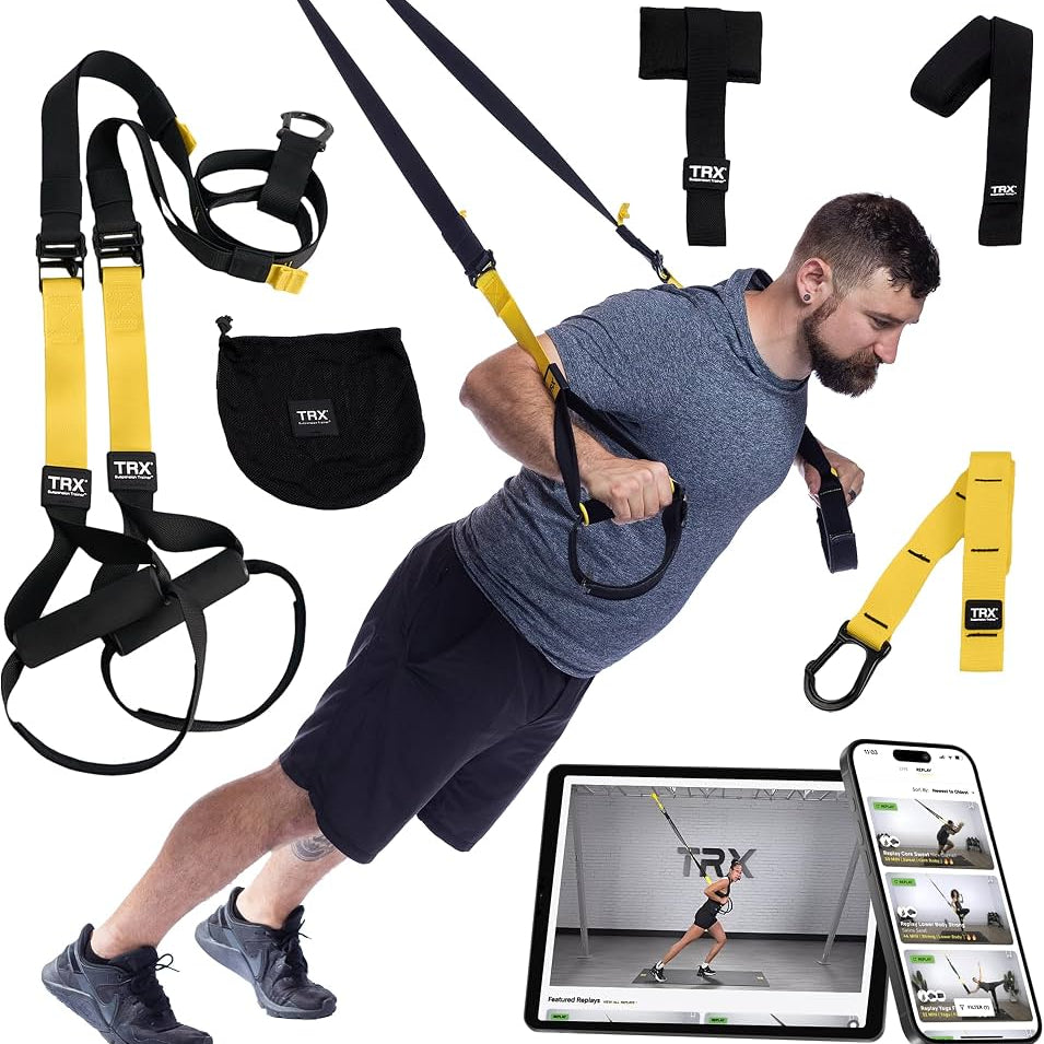 Suspension Trainer Straps – Full Body Home & Gym Workout Equipment