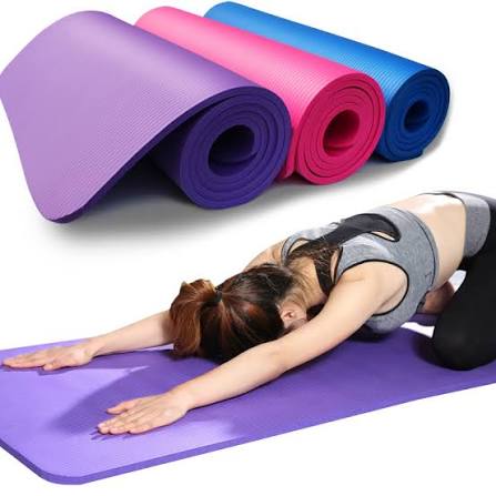 Exercise & Yoga Mat – Comfortable Workout Mat for Home, Gym & Yoga