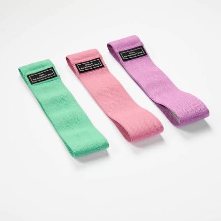 Fabric Booty Bands – Glute Resistance Bands for Home & Gym Workouts