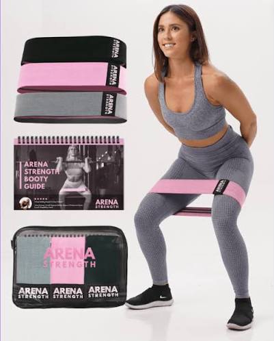 Fabric Booty Bands – Glute Resistance Bands for Home & Gym Workouts
